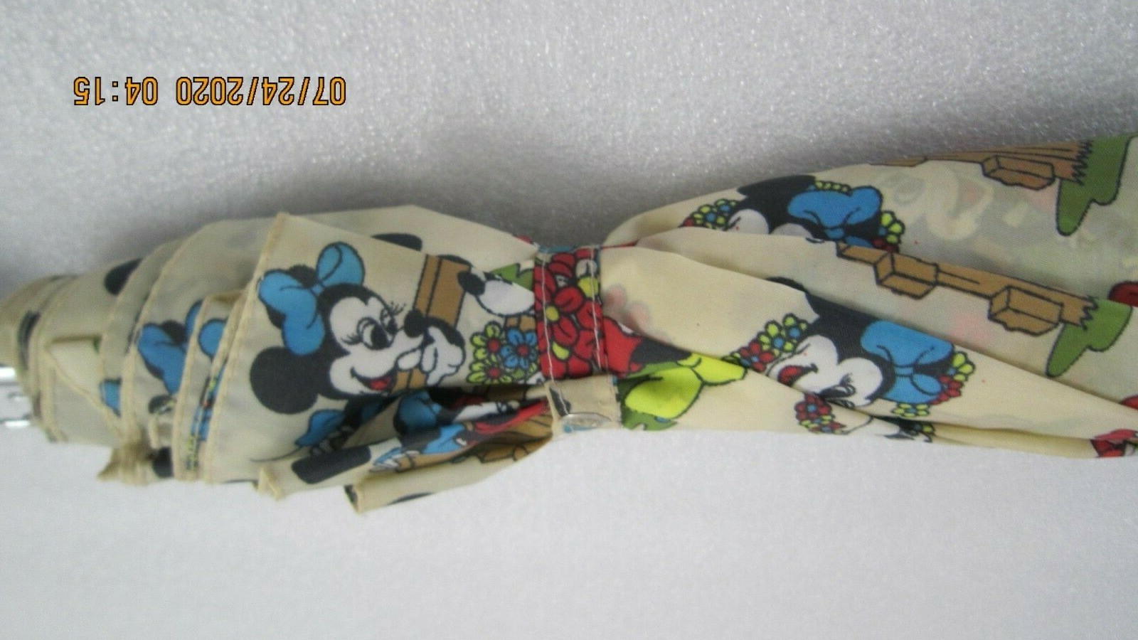 Vintage Mickey Mouse Disney Umbrella 